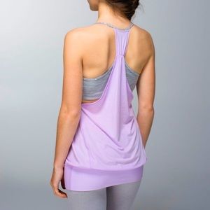 Lululemon No Limits Tank
Pretty Purple / Wee Are From Space Silver Spoon